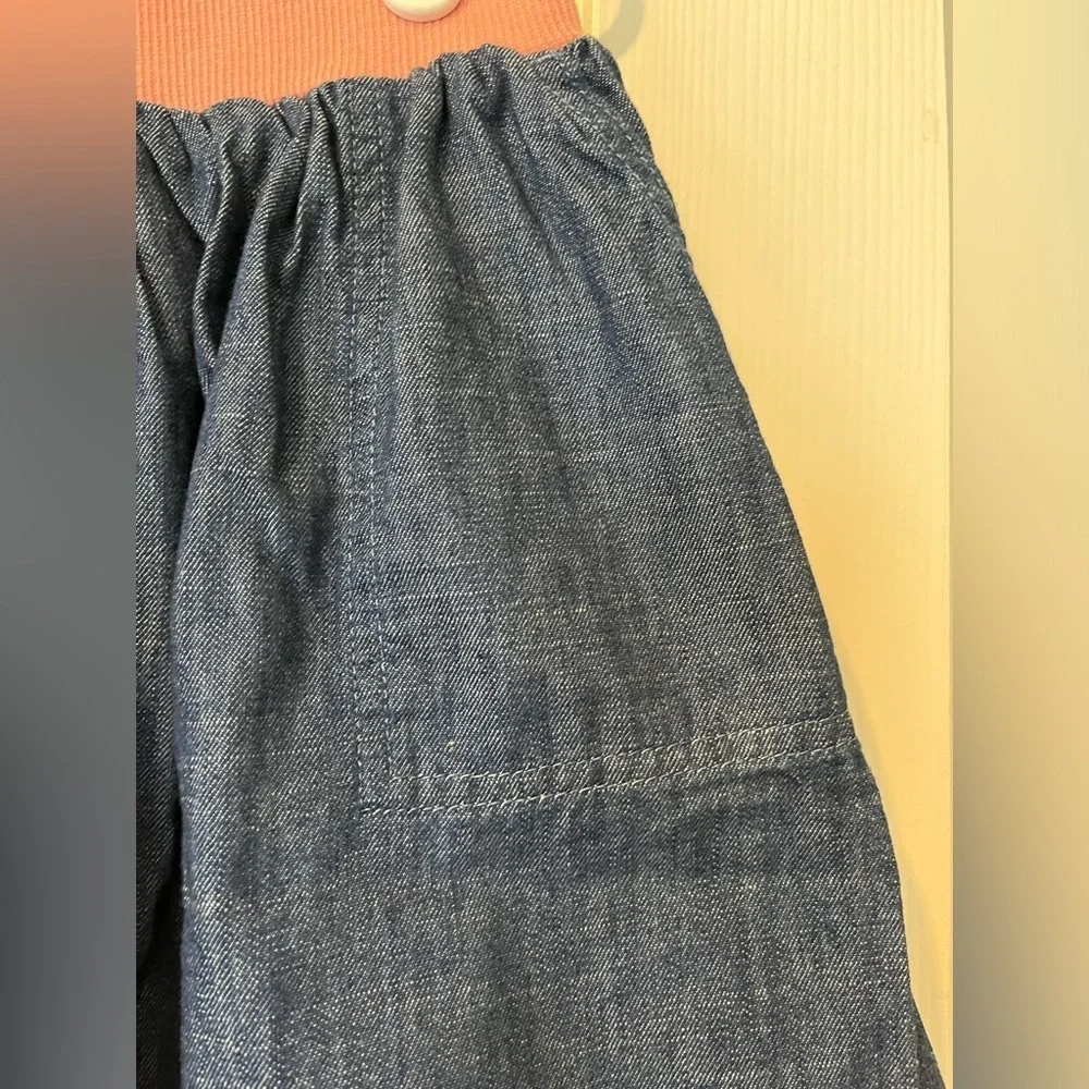 Gymboree size L (10-12) denim skirt with elastic band, NWT